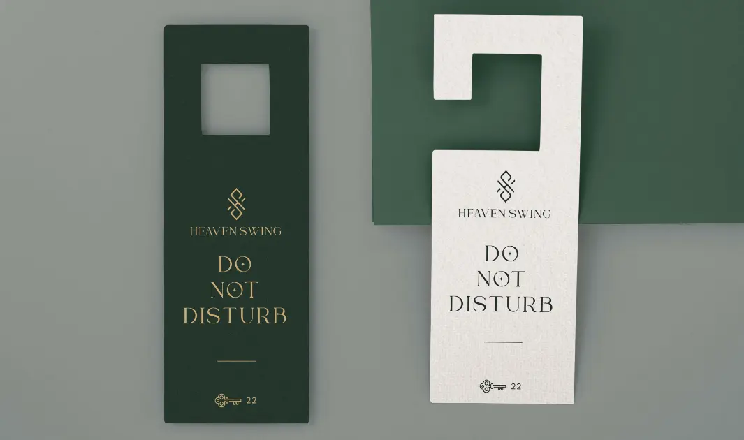 door menu hanger design services
